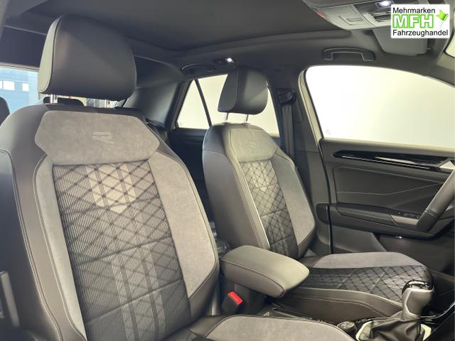 Volkswagen / T-Roc / Wei&szlig; / / / 190PS 4M DSG Pano+AHK+Black+IQ.Light+IQ.Drive+eHeck+Kamera+Alu19