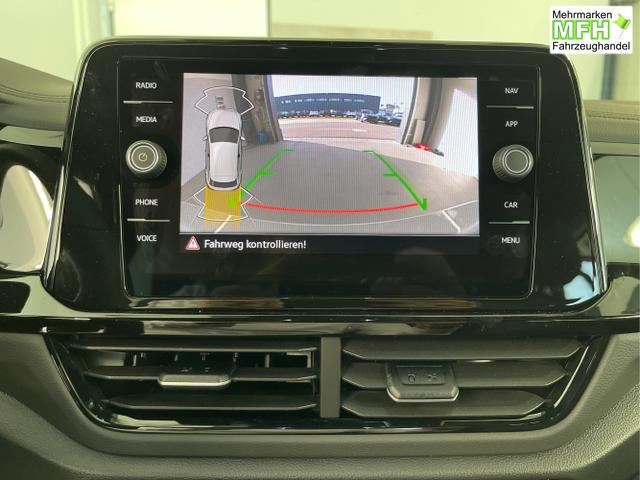 Volkswagen / T-Roc / Grau / / / 190PS 4M DSG Pano+AHK+Black+IQ.Light+IQ.Drive+eHeck+Kamera+Alu19