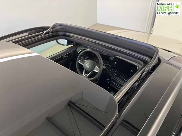 Volkswagen / T-Roc / Grau / / / 190PS 4M DSG Pano+AHK+Black+IQ.Light+IQ.Drive+eHeck+Kamera+Alu19