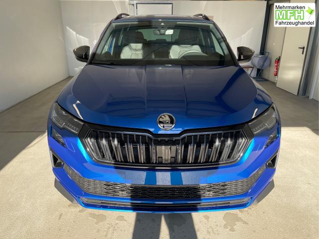 Skoda / Karoq / Blau / / / TSI 4x4 360&deg;+19 Zoll+Navi+AHK