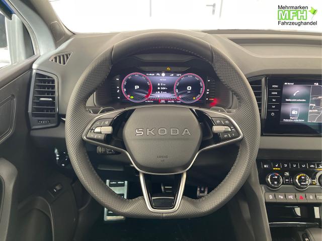 Skoda / Karoq / Blau / / / TSI 4x4 360&deg;+19 Zoll+Navi+AHK
