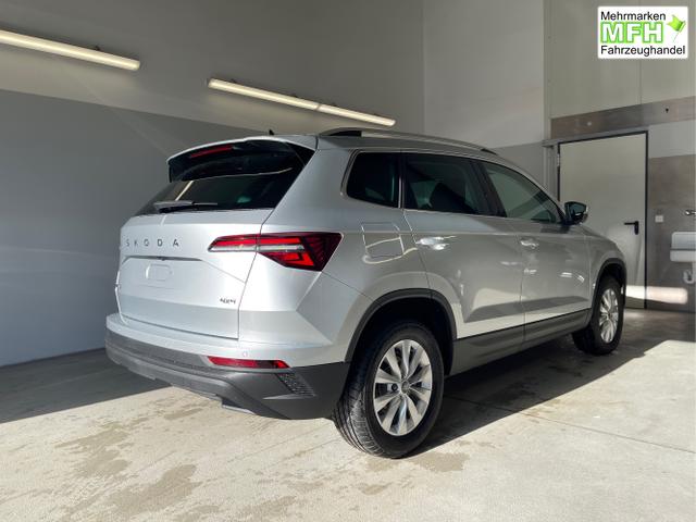 Skoda / Karoq / Silber / / / 150PS TDI DSG 4x4 AHK+Navi+ACC+Kamera+Sitzheiz+eHeck+GV5