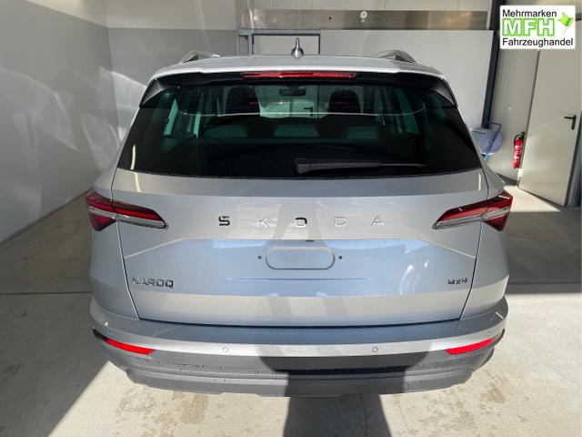 Skoda / Karoq / Silber / / / 150PS TDI DSG 4x4 AHK+Navi+ACC+Kamera+Sitzheiz+eHeck+GV5