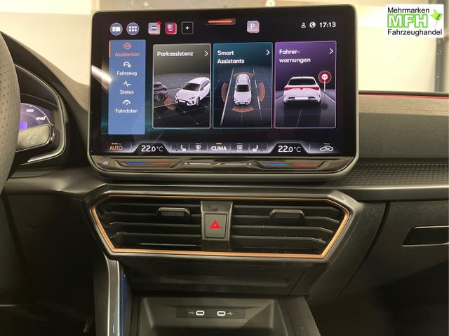 Cupra / Leon Sportstourer / Blau / / / 333PS DSG 4Drive Matrix+Navi+Winter+AHK+Intelligent Drive