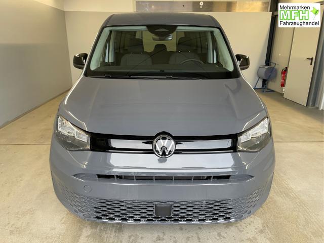 Volkswagen / Caddy / Grau / / / 115PS AHK+Climatronic+App-Connect+Winter+GVL+PDC+Side u. Lane Assist