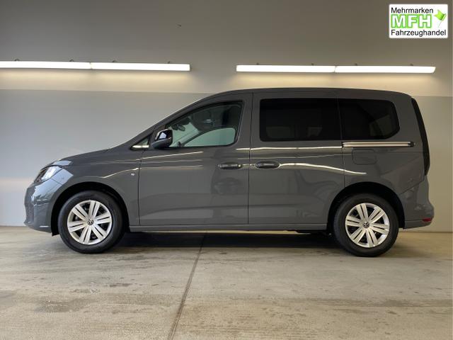 Volkswagen / Caddy / Grau / / / 115PS AHK+Climatronic+App-Connect+Winter+GVL+PDC+Side u. Lane Assist