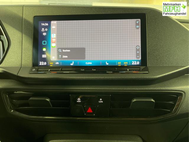 Volkswagen / Caddy / Beige / / / 115PS AHK+Climatronic+App-Connect+Winter+GVL+PDC+Side u. Lane Assist