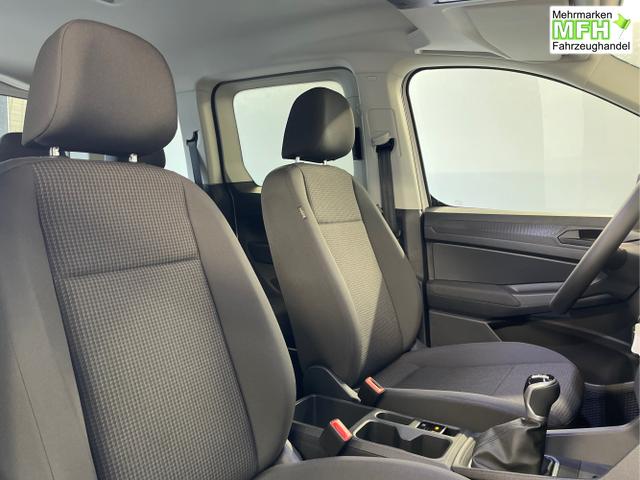 Volkswagen / Caddy / Beige / / / 115PS AHK+Climatronic+App-Connect+Winter+GVL+PDC+Side u. Lane Assist
