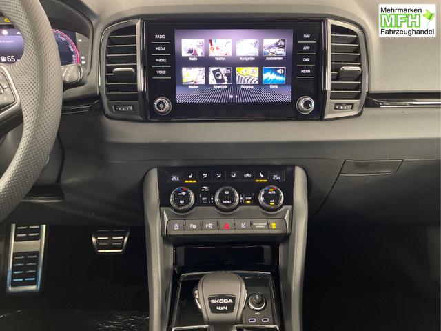Skoda / Karoq / Schwarz / / / TSI 4x4 360&deg;+19 Zoll+Navi+AHK