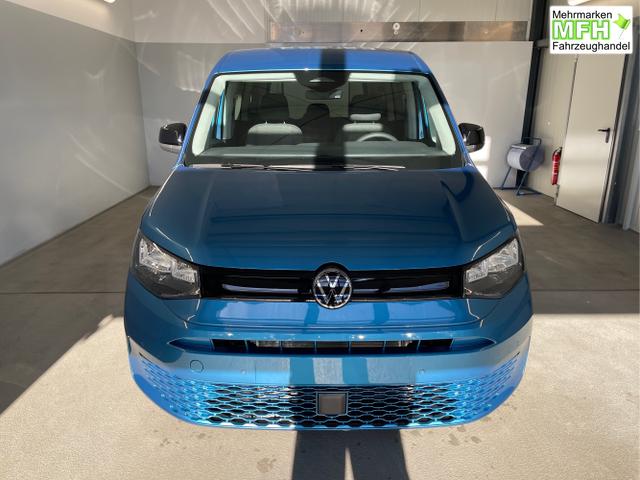 Volkswagen / Caddy / Blau / / / 115PS DSG AHK+Kamera+ACC+Parklenk+SHZ+Side Assist+App-Connect