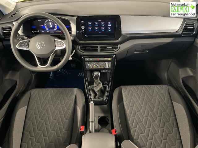 Volkswagen / T-Cross / Gelb / / / 95PS PDC vo+hi+Sitzheizung+App+Side+Travel+Stau+ACC+Klima