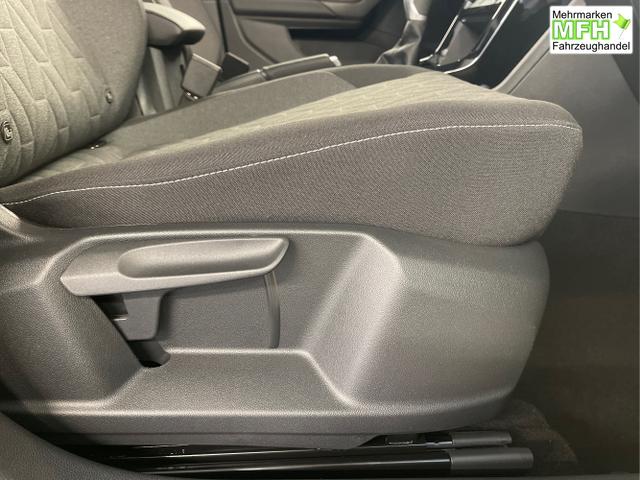 Volkswagen / T-Cross / Wei&szlig; / / / 95PS PDC vo+hi+Sitzheizung+App+Side+Travel+Stau+ACC+Klima