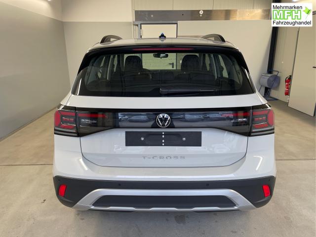Volkswagen / T-Cross / Grau / / / 95PS PDC vo+hi+Sitzheizung+App+Side+Travel+Stau+ACC+Klima 