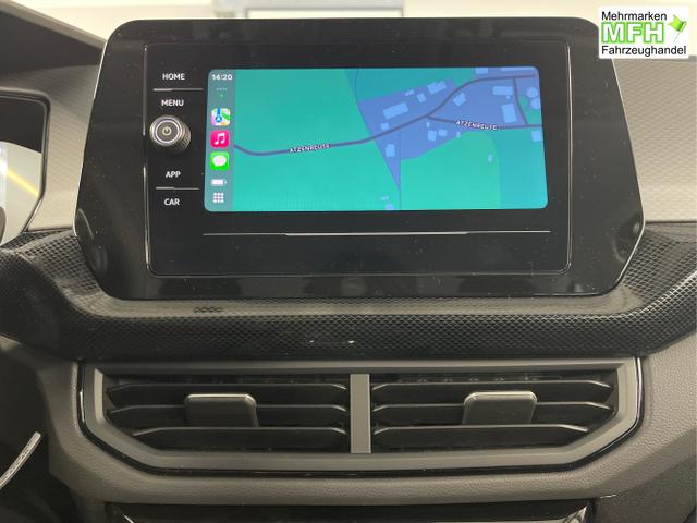 Volkswagen / T-Cross / Grau / / / 95PS PDC vo+hi+Sitzheizung+App+Side+Travel+Stau+ACC+Klima 