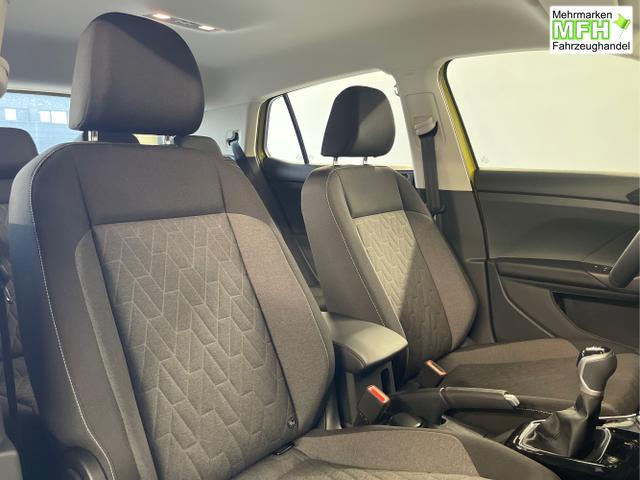 Volkswagen / T-Cross / Grau / / / 95PS PDC vo+hi+Sitzheizung+App+Side+Travel+Stau+ACC+Klima 