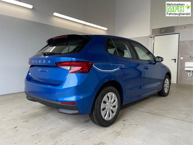 Skoda / Fabia / Blau / / / 95PS Sitzheizung+Lenkradheizung+App-Connect+GRA+GVL+ParkPilot