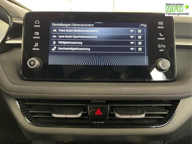 Skoda / Fabia / Blau / / / 95PS Sitzheizung+Lenkradheizung+App-Connect+GRA+GVL+ParkPilot