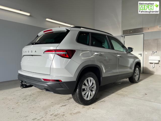 Skoda / Karoq / Grau / / / 150PS DSG AHK+Kamera+ACC+Kessy+Kamera+ParkPilot vo+hi+App