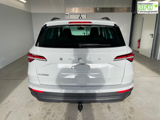 Skoda / Karoq / Grau / / / 150PS DSG AHK+Kamera+ACC+Kessy+Kamera+ParkPilot vo+hi+App