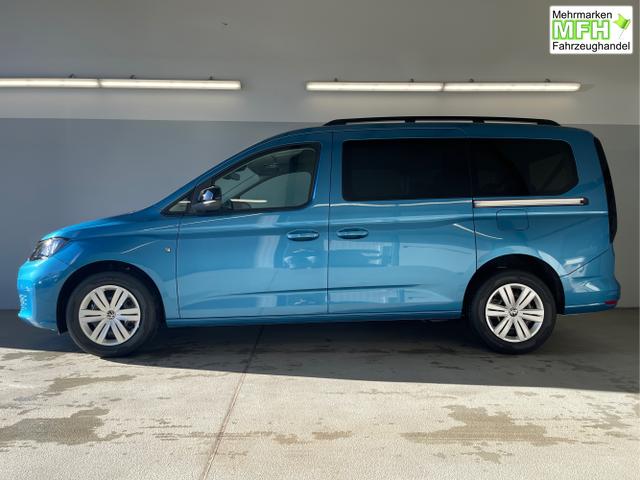 Volkswagen / Caddy / Blau / / / 115PS DSG AHK+7 Sitze+Assistenzpaket