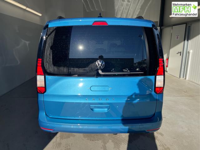 Volkswagen / Caddy / Blau / / / 115PS DSG AHK+7 Sitze+Assistenzpaket