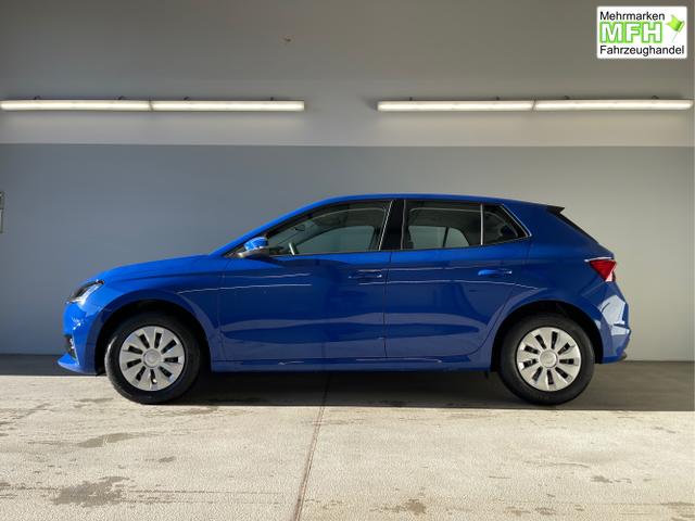 Skoda / Fabia / Blau / / / 95PS Sitzheizung+Lenkradheizung+App-Connect+GRA+GVL+ParkPilot