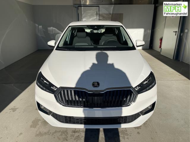 Skoda / Fabia / Wei&szlig; / / / 95PS Sitzheizung+Lenkradheizung+App-Connect+GRA+GVL+ParkPilot