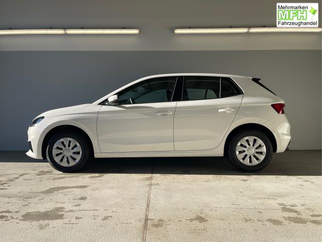 Skoda / Fabia / Wei&szlig; / / / 95PS Sitzheizung+Lenkradheizung+App-Connect+GRA+GVL+ParkPilot