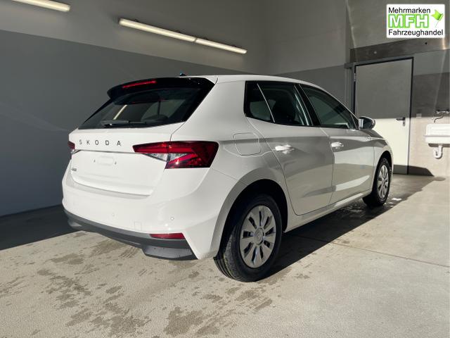Skoda / Fabia / Wei&szlig; / / / 95PS Sitzheizung+Lenkradheizung+App-Connect+GRA+GVL+ParkPilot