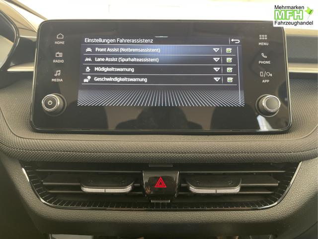 Skoda / Fabia / Wei&szlig; / / / 95PS Sitzheizung+Lenkradheizung+App-Connect+GRA+GVL+ParkPilot