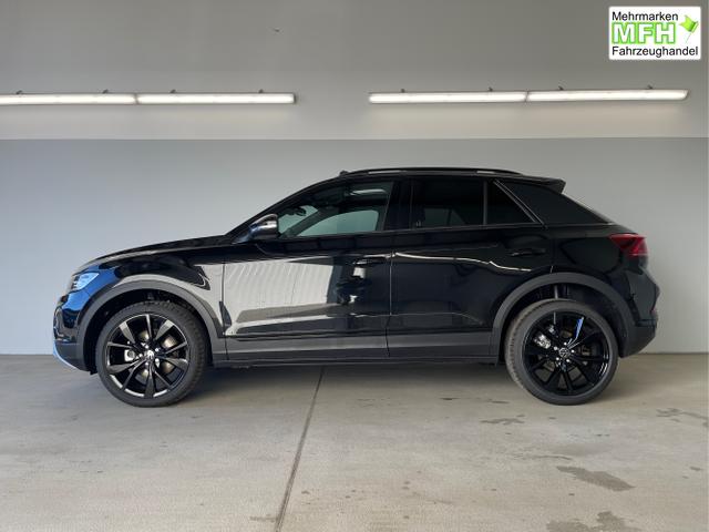 Volkswagen / T-Roc / Schwarz / / / TDI DSG Pano+Black Style+AHK+Navi+ergoActive+IQ.Drive+Kamera+Keyless 