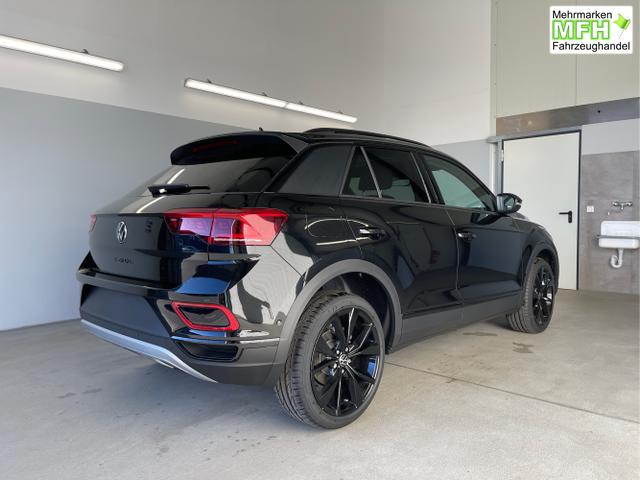 Volkswagen / T-Roc / Schwarz / / / TDI DSG Pano+Black Style+AHK+Navi+ergoActive+IQ.Drive+Kamera+Keyless 