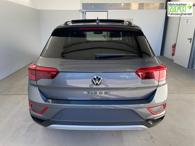Volkswagen / T-Roc / Grau / / / TDI DSG Pano+Black Style+AHK+Navi+ergoActive+IQ.Drive+Kamera+Keyless
