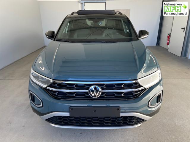 Volkswagen / T-Roc / Blau / / / TDI DSG Pano+Black Style+AHK+Navi+ergoActive+IQ.Drive+Kamera+Keyless