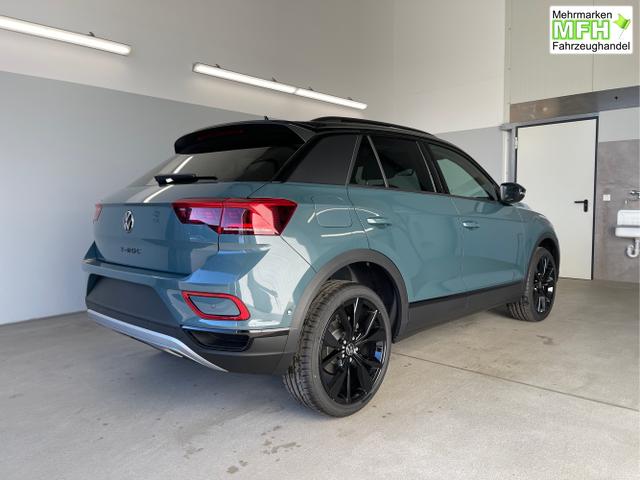 Volkswagen / T-Roc / Blau / / / TDI DSG Pano+Black Style+AHK+Navi+ergoActive+IQ.Drive+Kamera+Keyless