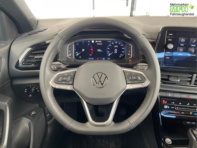 Volkswagen / T-Roc / Blau / / / TDI DSG Pano+Black Style+AHK+Navi+ergoActive+IQ.Drive+Kamera+Keyless