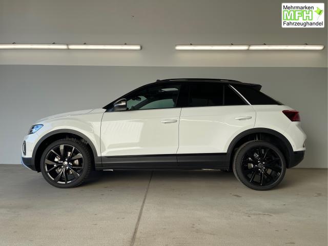 Volkswagen / T-Roc / Wei&szlig; / / / TDI DSG Pano+Black Style+AHK+Navi+ergoActive+IQ.Drive+Kamera+Keyless
