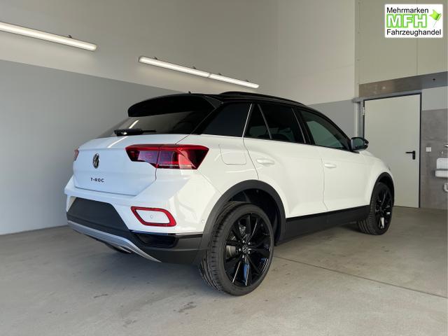 Volkswagen / T-Roc / Wei&szlig; / / / TDI DSG Pano+Black Style+AHK+Navi+ergoActive+IQ.Drive+Kamera+Keyless