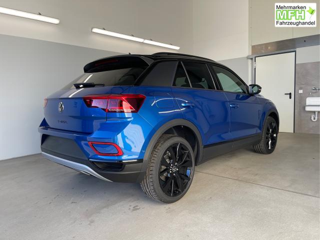 Volkswagen / T-Roc / Blau / / / TDI DSG Pano+Black Style+AHK+Navi+ergoActive+IQ.Drive+Kamera+Keyless