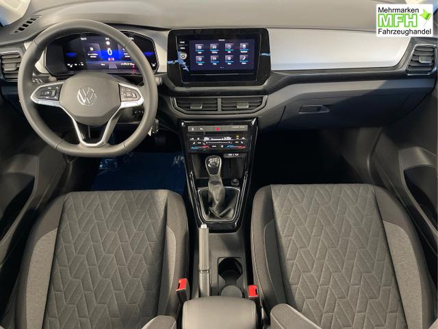 Volkswagen / T-Cross / Grau / / / 95PS PDC vo+hi+Shz+App+Side+Travel