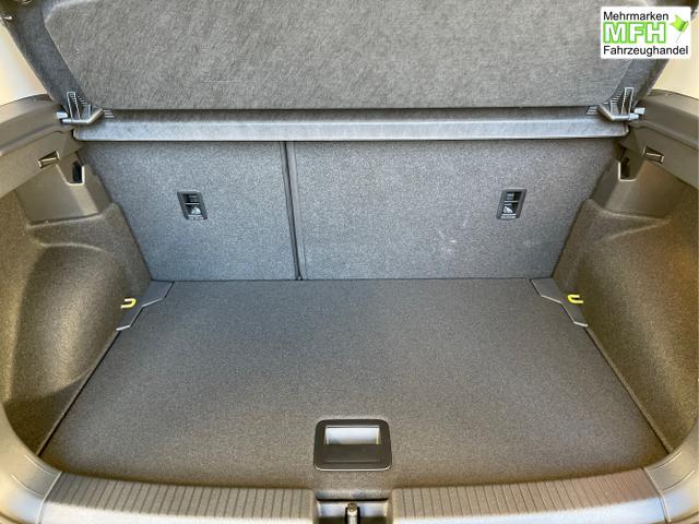 Volkswagen / T-Cross / Wei&szlig; / / / 95PS PDC vo+hi+Shz+App+Side+Travel