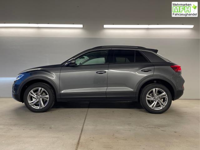 Volkswagen / T-Roc / Grau / / / 150PS DSG AHK+Kessy+Kamera+ACC+Sitzheiz+Navi+IQ.Drive