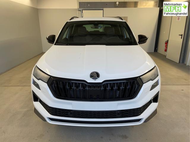 Skoda / Karoq / Wei&szlig; / / / TSI 4x4 360&deg;+19 Zoll+Navi+AHK+360&deg;+ACC+Frontscheibe beheizbar+Travel Assist