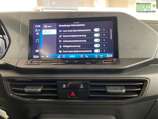 Volkswagen / Caddy / Grau / / / 1.5 TSI GV5+AHK+Climatronic+App-Connect+Winterpaket+ACC+SideAssist