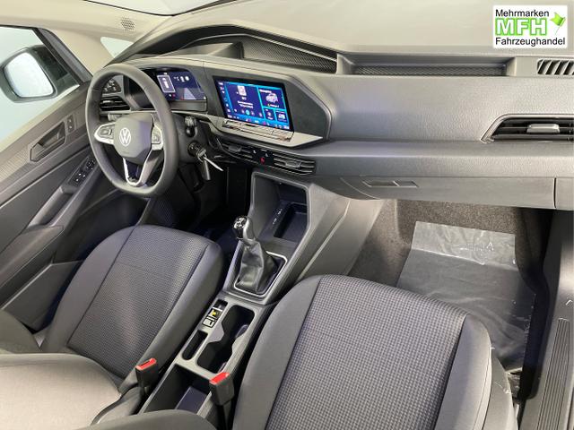 Volkswagen / Caddy / Grau / / / 1.5 TSI GV5+AHK+Climatronic+App-Connect+Winterpaket+ACC+SideAssist