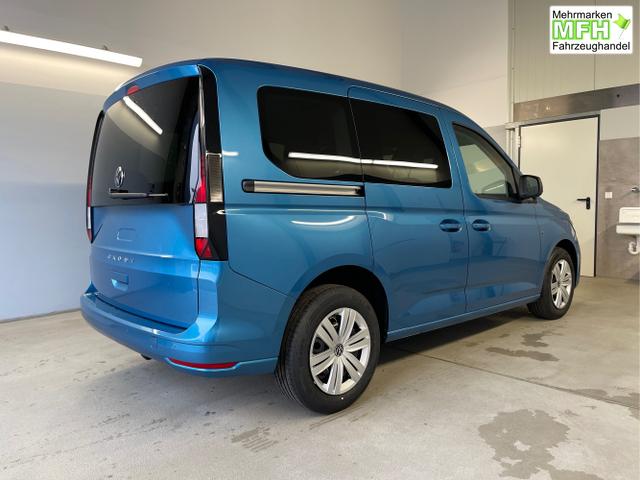 Volkswagen / Caddy / Blau / / / 1.5 TSI GV5+AHK+Climatronic+App-Connect+Winterpaket+ACC+SideAssist