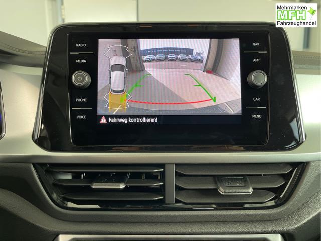Volkswagen / T-Roc / Blau / / / 150PS AHK+Keyless+Kamera+ACC+Sitzheiz+Climatronic+Alu17