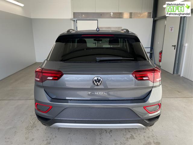 Volkswagen / T-Roc / Grau / / / 150PS AHK+Keyless+Kamera+ACC+Sitzheiz+Climatronic+Alu17