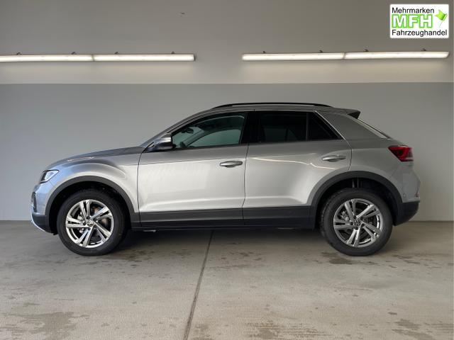 Volkswagen / T-Roc / Silber / / / 150PS AHK+Keyless+Kamera+ACC+Sitzheiz+Climatronic+Alu17