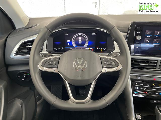 Volkswagen / T-Roc / Silber / / / 150PS AHK+Keyless+Kamera+ACC+Sitzheiz+Climatronic+Alu17